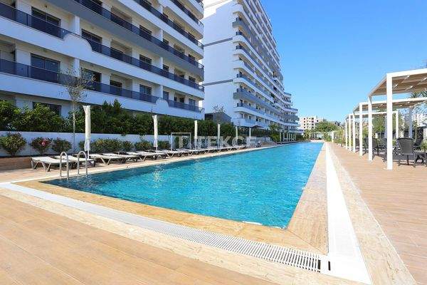 Apartments with Private Beach in a Complex in Antalya