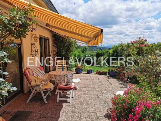 Terrasse  in Südwestausrichtung