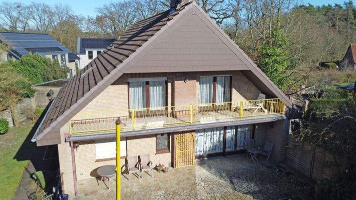 Drohnenaufnahme Rückansicht