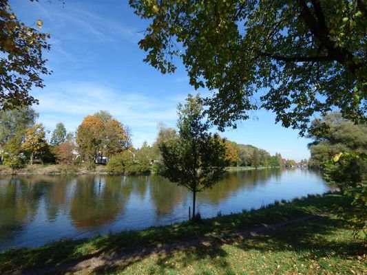 Blick auf die Isar