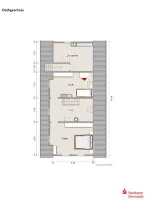 Grundriss Dachgeschoss