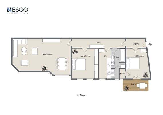 Grundriss Alternative