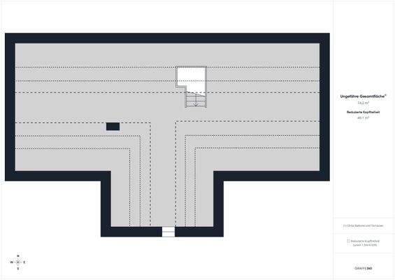 Grundriss Dachgeschoss