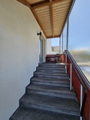 der Hauszugang