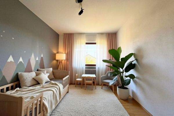 Kinderzimmer EG (Wohnbeispiel mit KI)