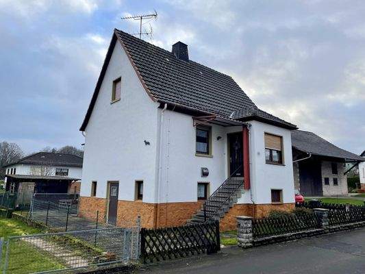 Hauseingang und Eingang zum Garten