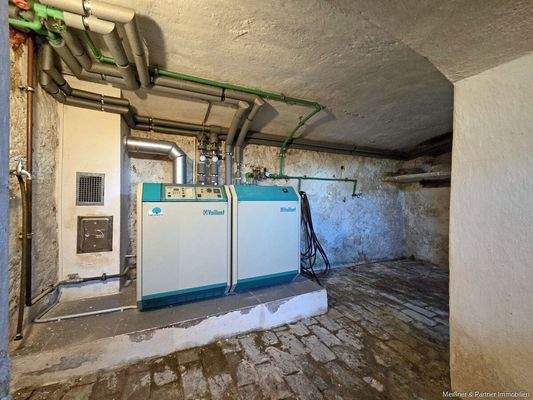 Heizungsanlage im Keller