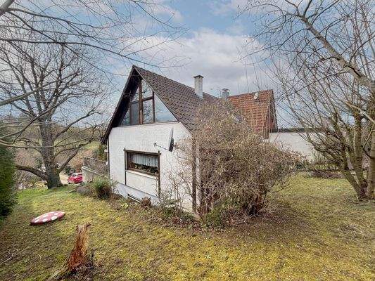 Hausansicht von der Hinterseite