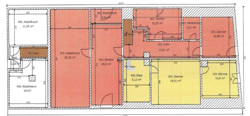 Grundriss Dachgeschoss