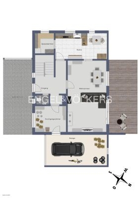 Grundriss EG Hinterhaus