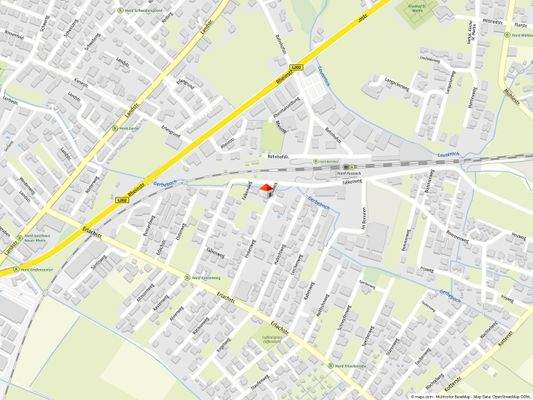 Geolyzer Kartenausschnitt