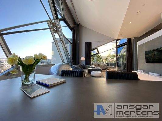 Blick in das Penthouse