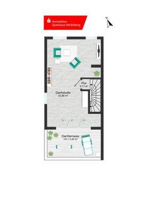 Grundriss Dachgeschoss