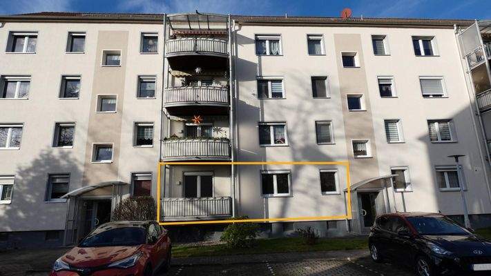 Lage der Wohnung in Hochparterre