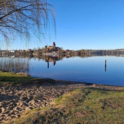 Kleine Badestelle vor der Tür