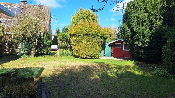 Blick aus dem Wintergarten