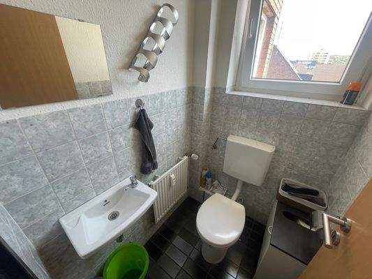 Kleine Badezimmeransicht