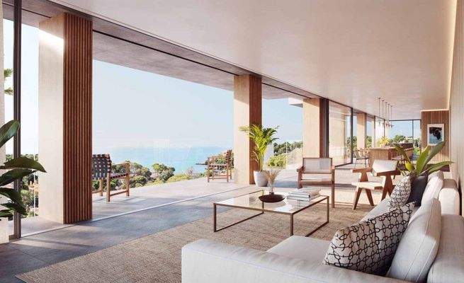 Brandneue Luxuswohnung mit Meerblick zum Verkauf in Bendinat, Mallorca