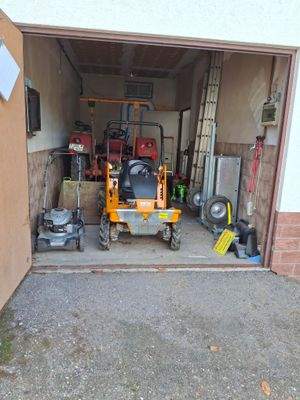 Viel Platz in der großen Garage