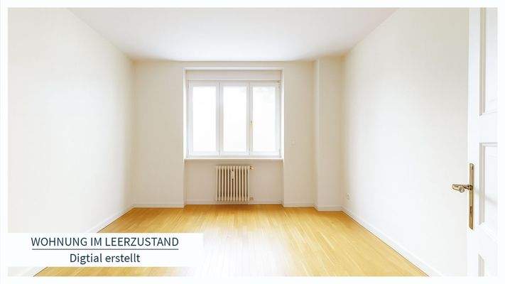 Wohnung im Leerzustand
