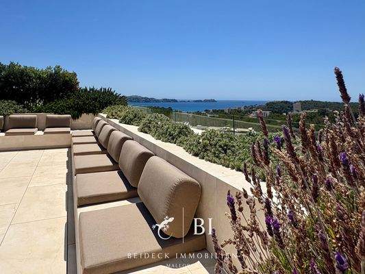 Dachterrasse mit Ausblick