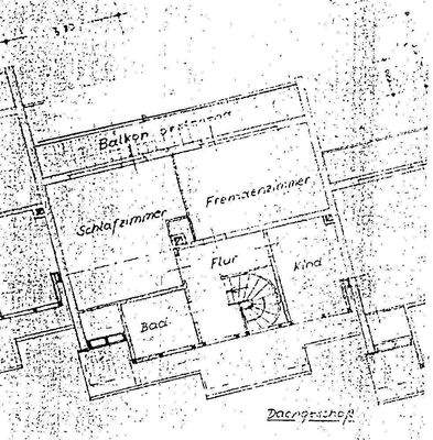 Grundriss Dachgeschoss