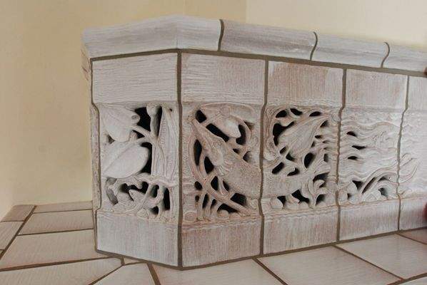 Der handgefertigte Kachelofen