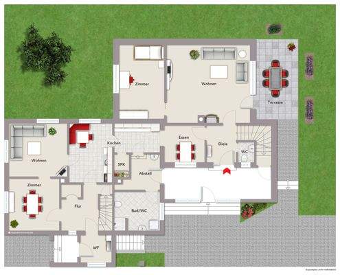 Grundriss Erdgeschoss