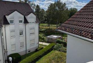 Ausblick Balkon