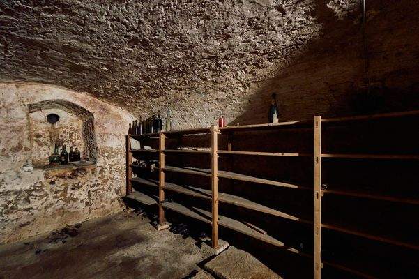 Gewölbekeller im 1. Obergeschossbereich 