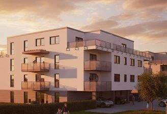 Ansicht Nord-West | Sonnenuntergang