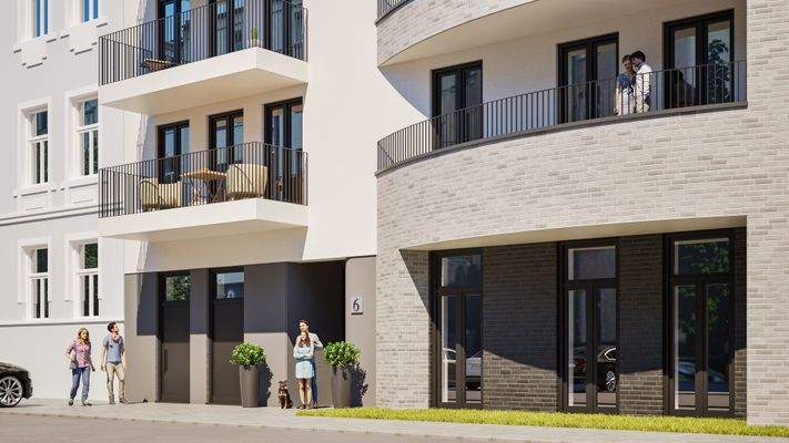 Visualisierung Hauseingang KS