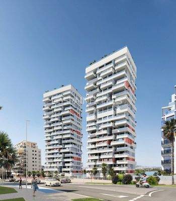 New Properties in Complex with Wide Communal Areas in Calpe