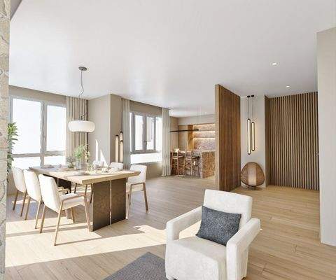 Essbereich mit Küche