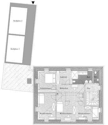 Grundriss Variante 1