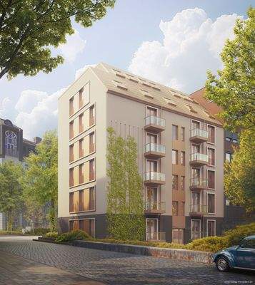 Innenhofansicht. (Visu.)