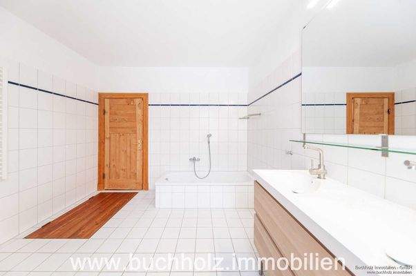 Vollbad im Erdgeschoss