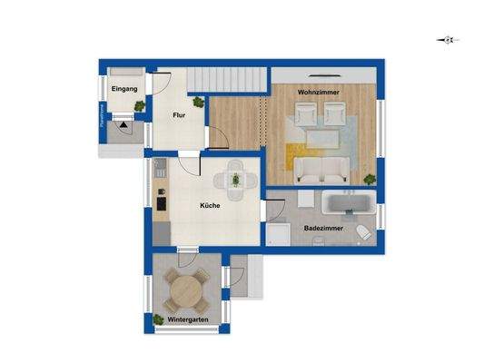 Grundriss Obergeschoss