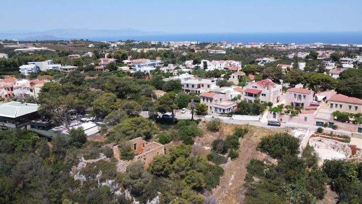 Kreta, Korakies: Grundstück mit herrlichem Meerblick auf die Souda-Bucht zu verkaufen