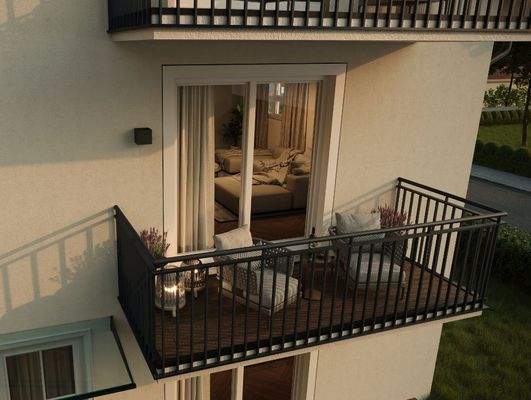 Visualisierung Balkon