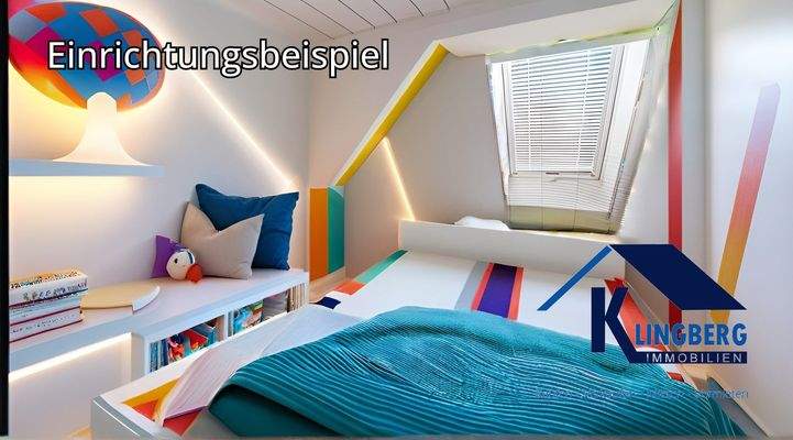 Zimmer im Dachgeschoss