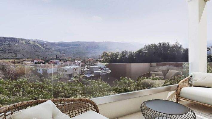 Kreta, Drakona: Neubau-Projekt! Einfamilienhaus mit Pool zu verkaufen