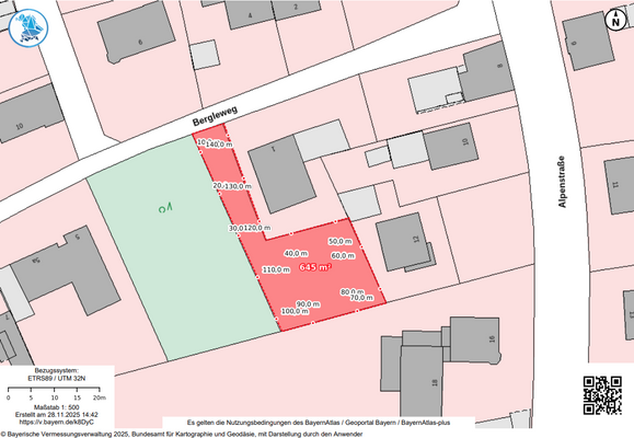 Lageplan Grundstück