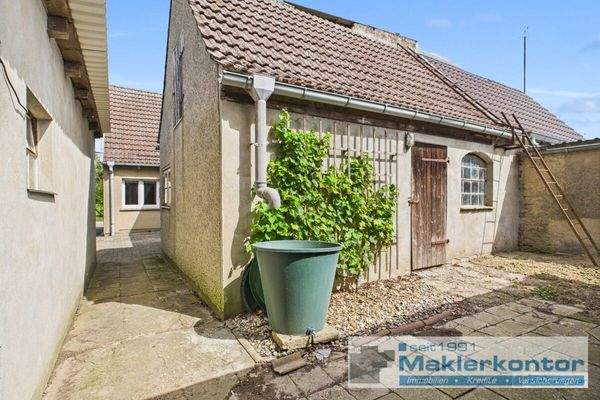 Rückseite Werkstatt/Hobbyraum