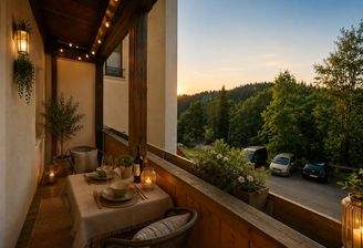 Balkon optimiert