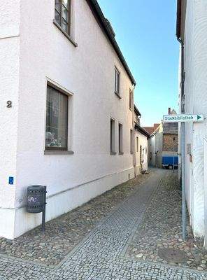 Hauszugang vom Markt