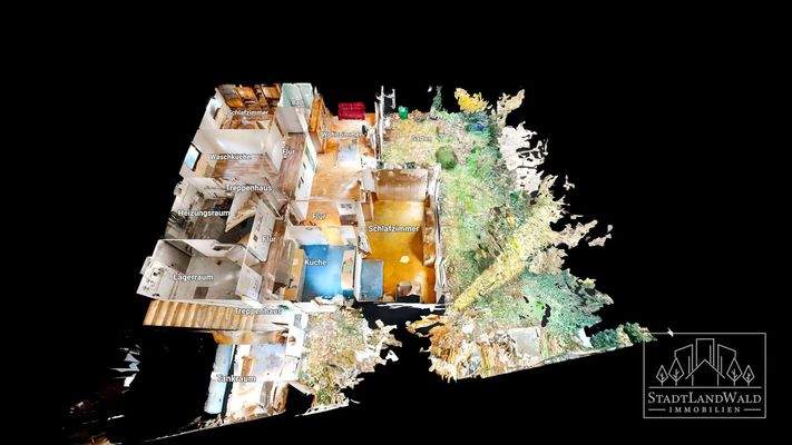 UG - Schematischer Grundriss 3D
