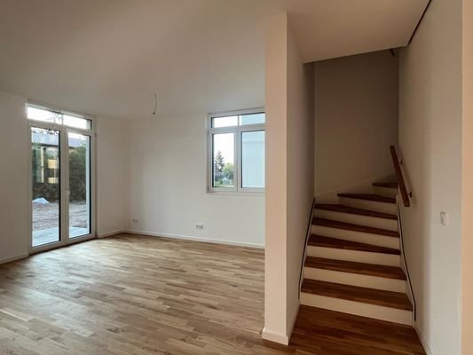 Wohnbereich neben der Treppe