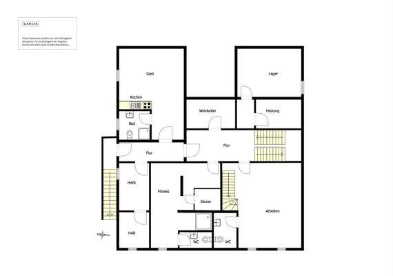 Basement floor plan