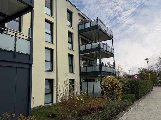 sichtgeschützte Terrasse